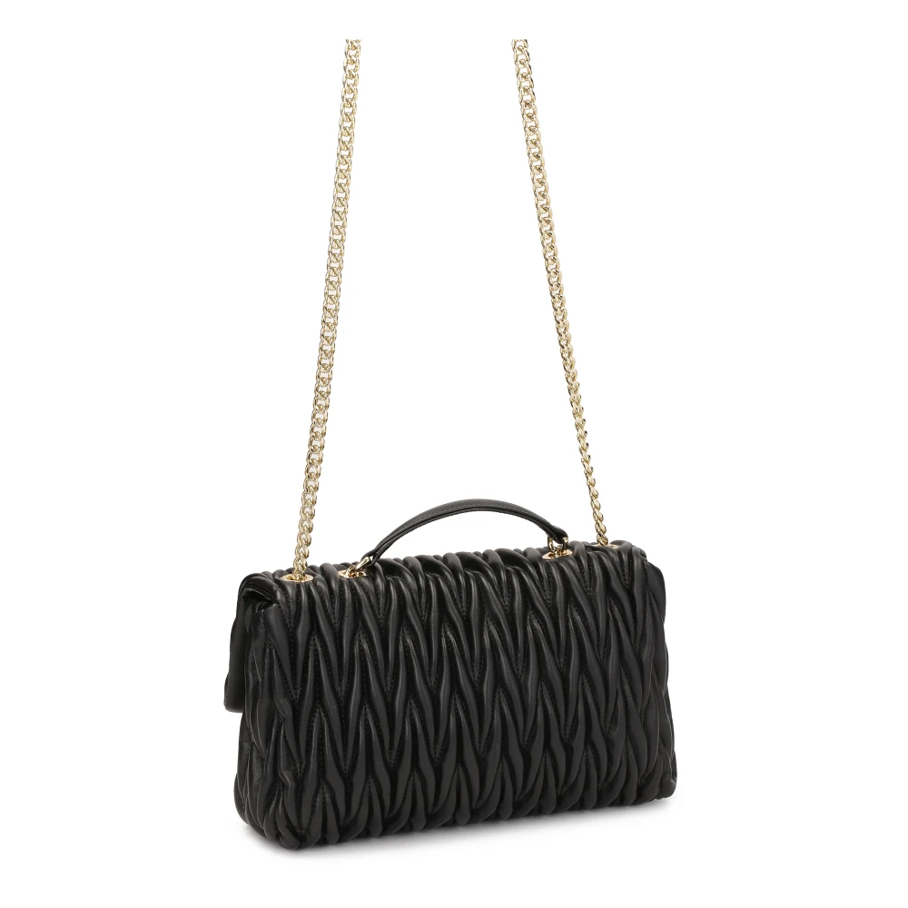 Kazar Gewatteerde zwarte kettinghandtas Black Dames