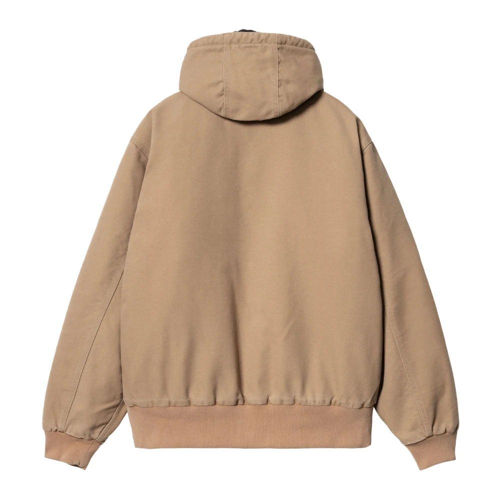 Carhartt WIP Canvas Beige Actieve Jas Beige Heren