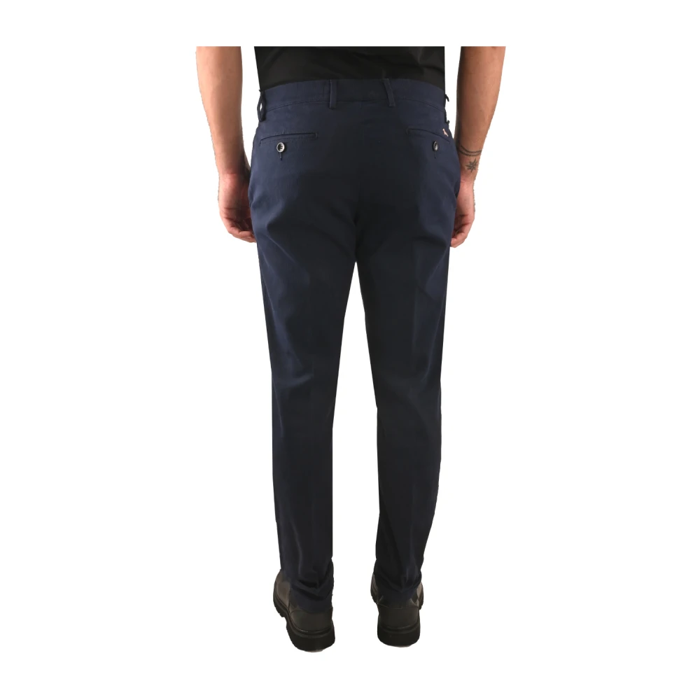 Harmont & Blaine Katoenen broek Blue Heren