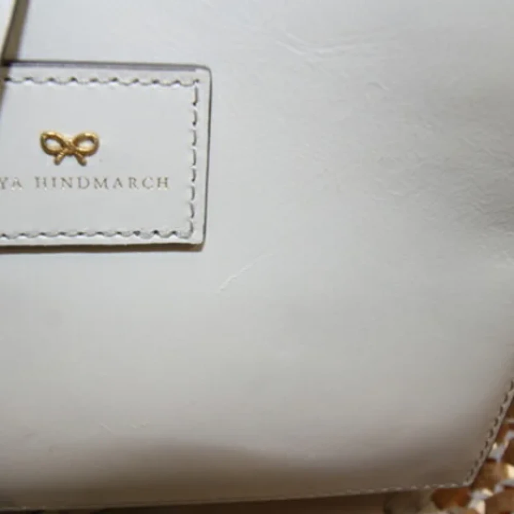 Anya Hindmarch Pre-owned Canvas totes Beige Dames