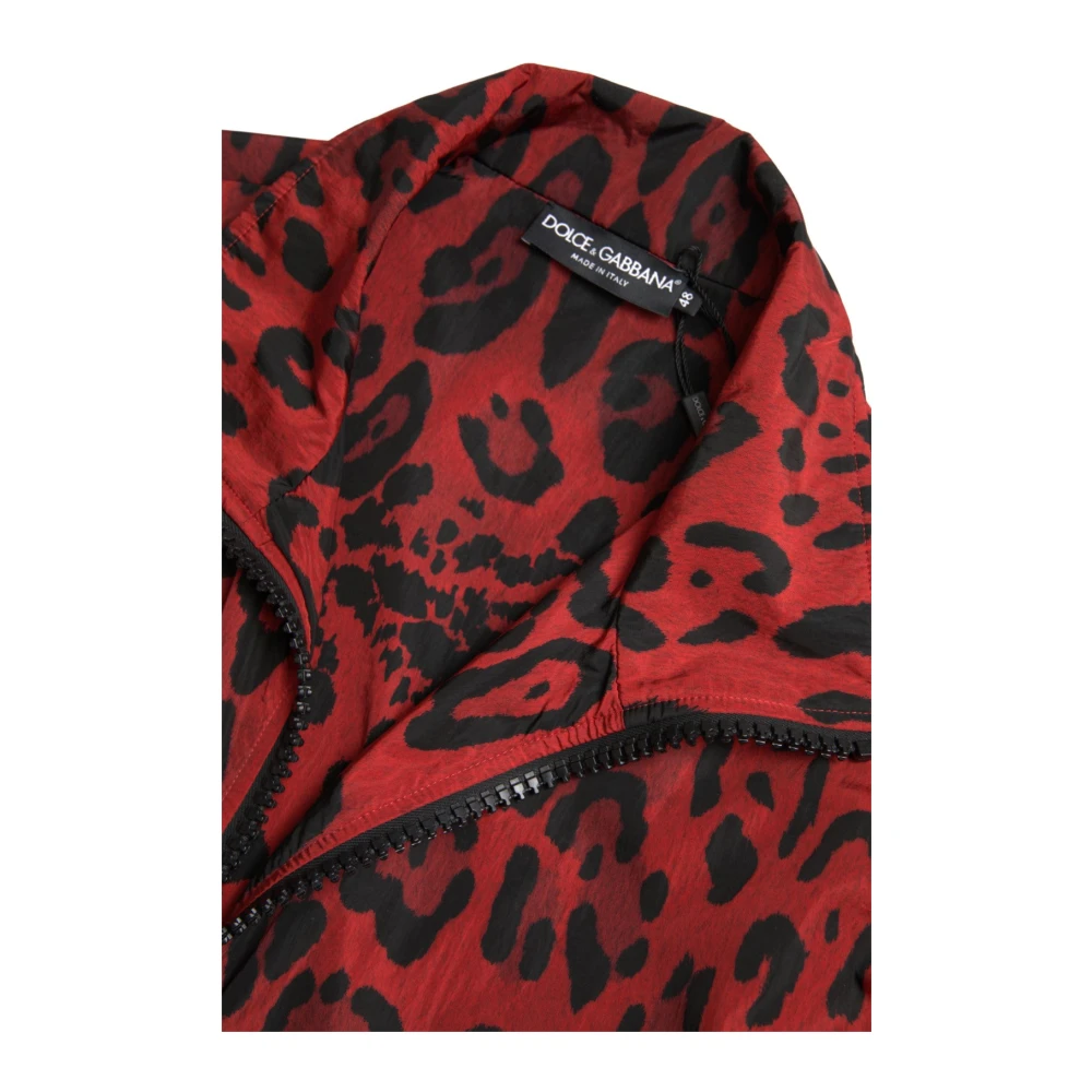 Dolce & Gabbana Rode Luipaard Ritsjas Red Heren