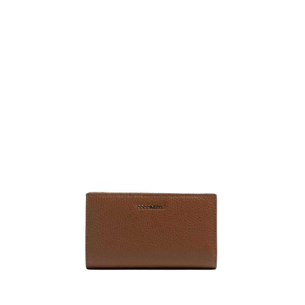 Coccinelle Brown Wallets & Cardholders, Female, One Size, Metallic Large Wallet