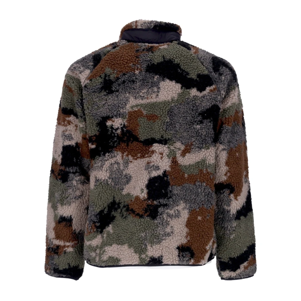 Carhartt WIP Sherpa Teddy Bear Jas Zwart Multicolor Heren