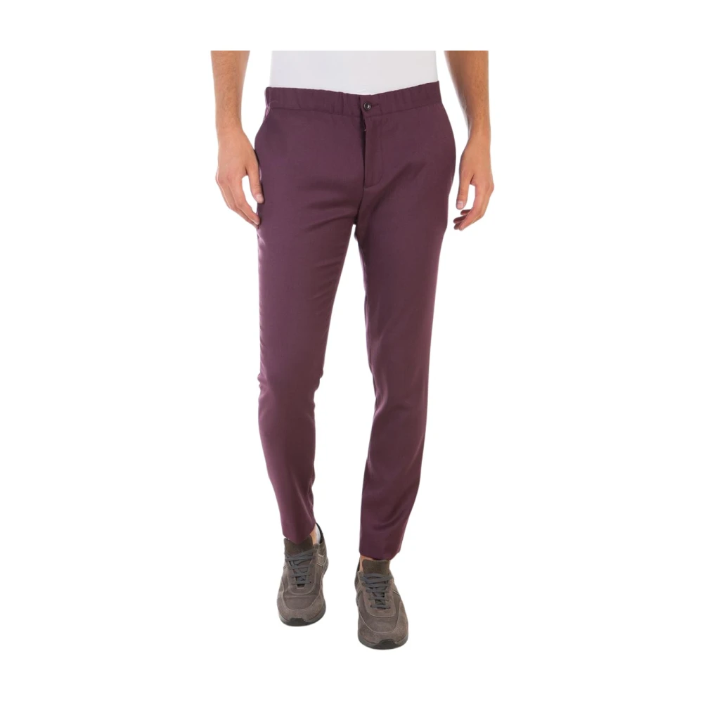 Trousers > Slim-fit Trousers - - Daniele Alessandrini - Modalova