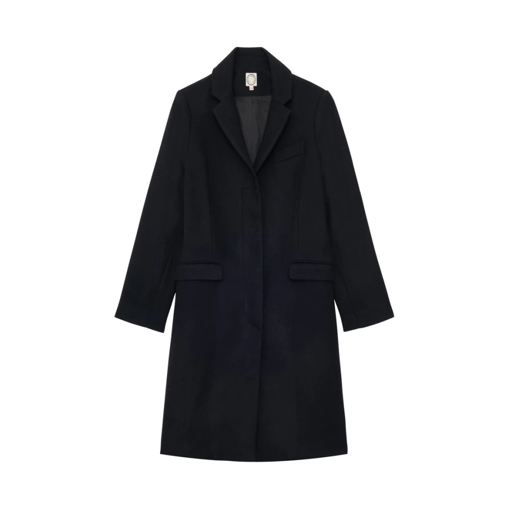 Ines De La Fressange Paris Franck Coat Black Dames