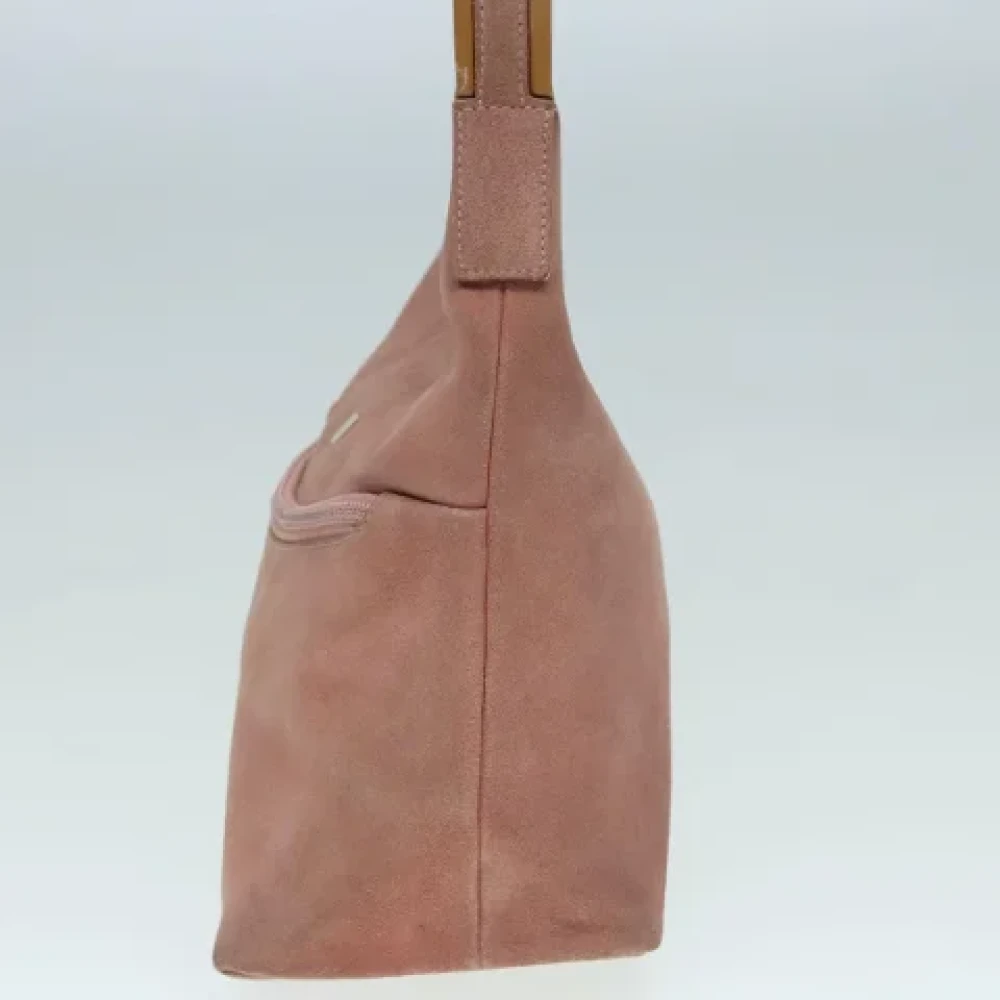 Gucci Vintage Pre-owned Suede gucci-bags Pink Dames