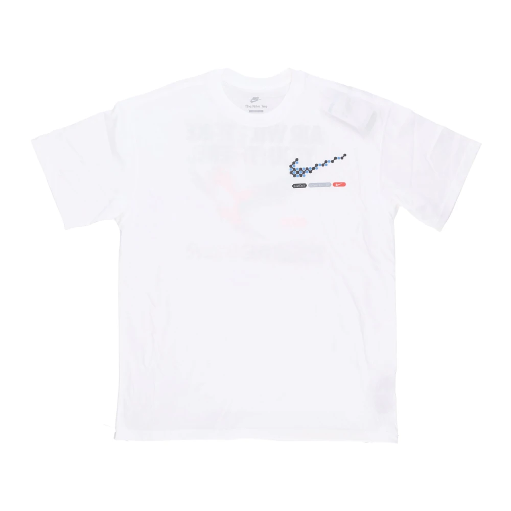 Nike Sportkleding Max90 Tee Wit White Heren