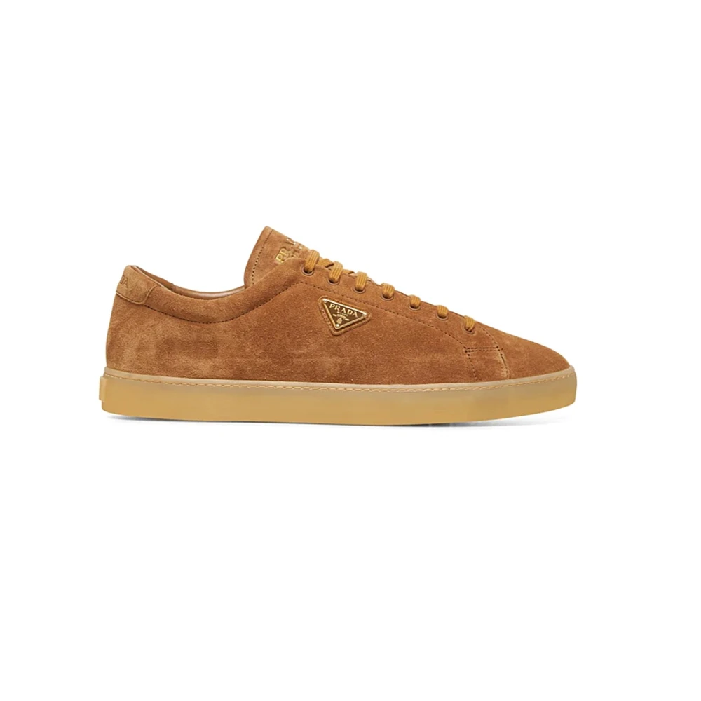 Prada Men's Brown Cinnamon Trainers - Sneakers - 9 Uk - Shoes