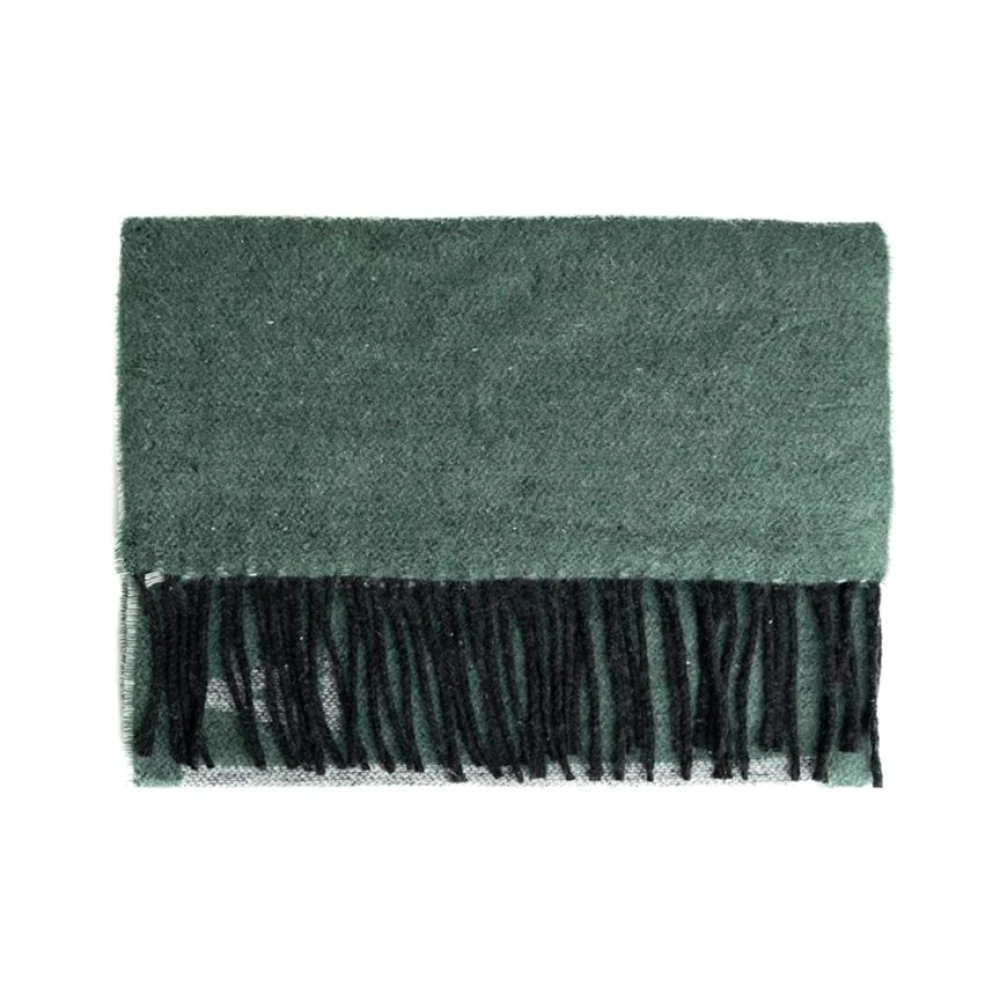 Alviero Martini 1a Classe Logo Sjaal in Klassieke Stijl Green Dames