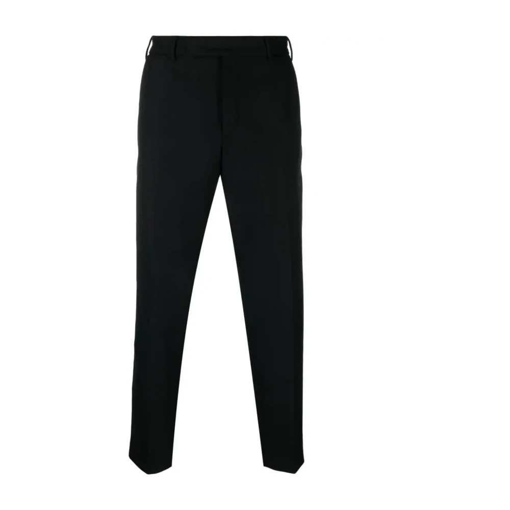 PT Torino Sartoriale Katoenen Broek in Zwart Black Heren