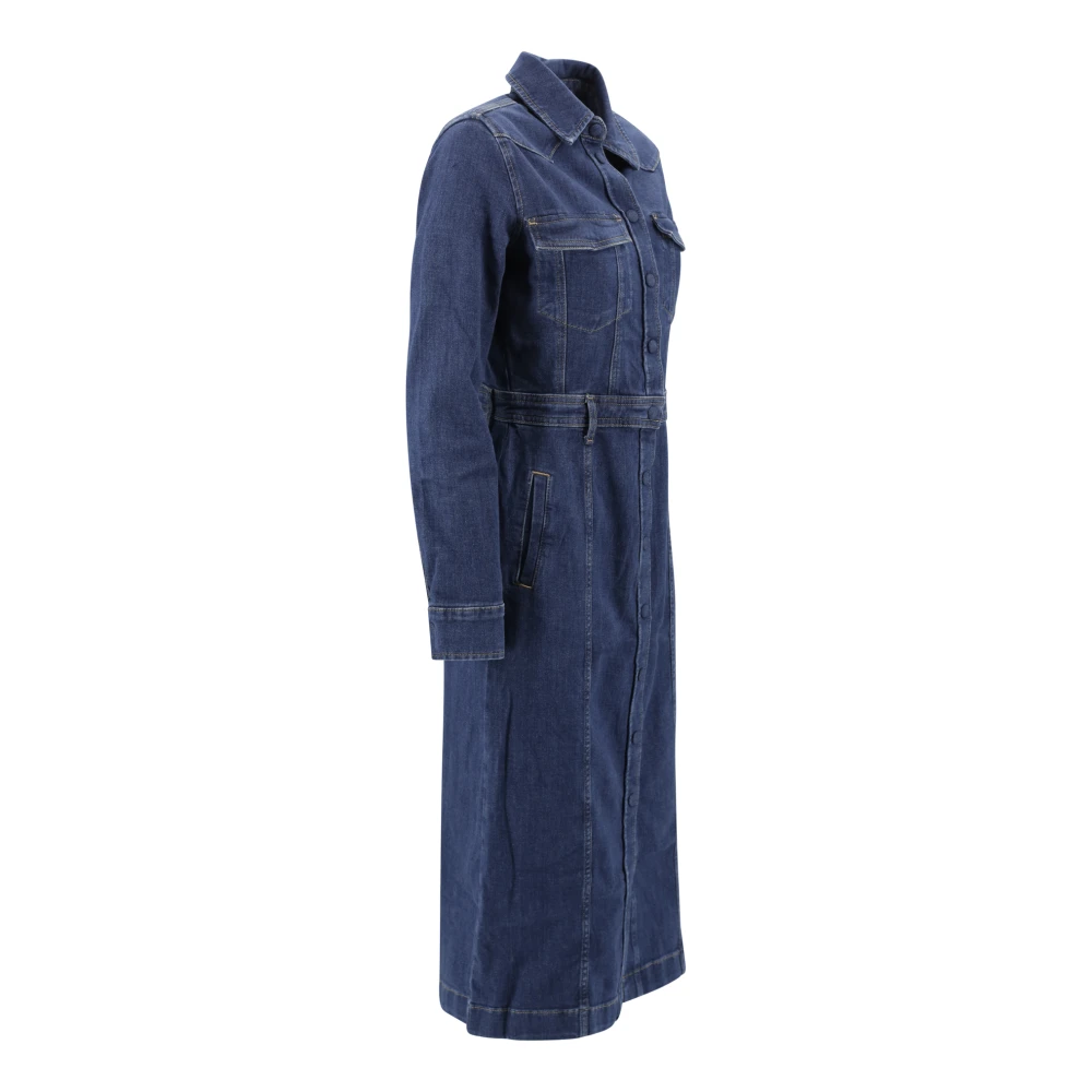 7 For All Mankind Denim Jurken Collectie Blue Dames