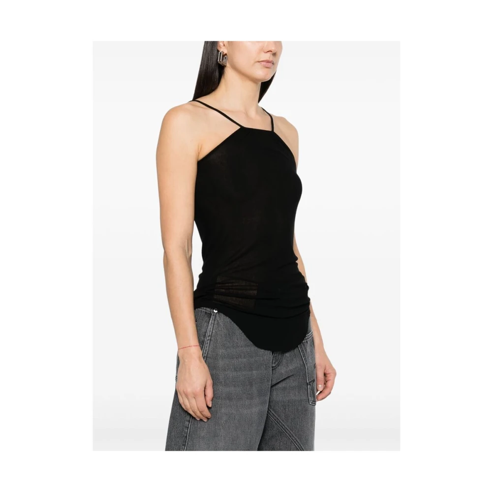 Rick Owens Skorpio Tank Black Dames