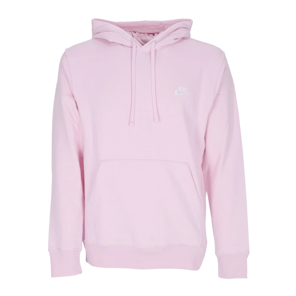 Nike Sportswear Club Hoodie Lättvikts Sweatshirt Rosa Pink, Herr