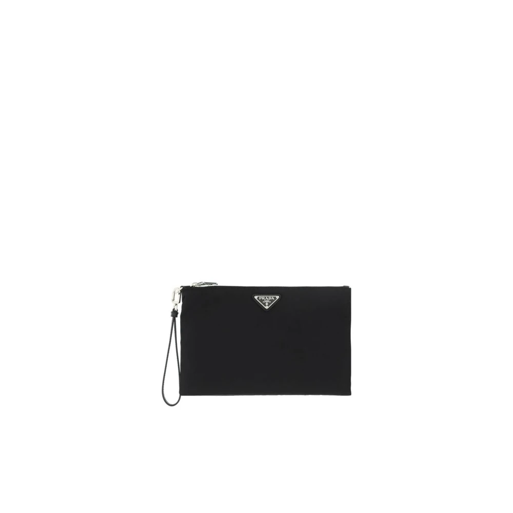 Prada Re-Nylon And Saffiano Leather Pouch - Bild 3