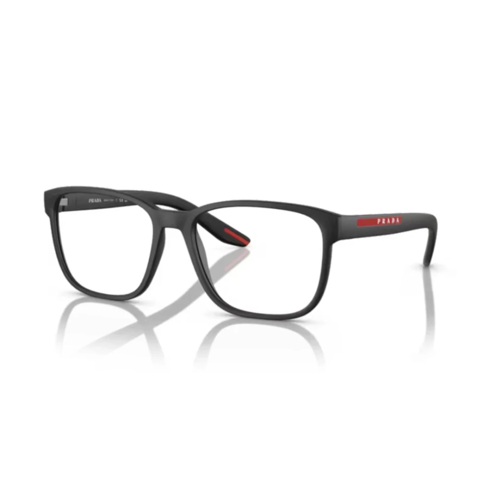 Prada Stijlvolle Vista Zonnebril Black Unisex