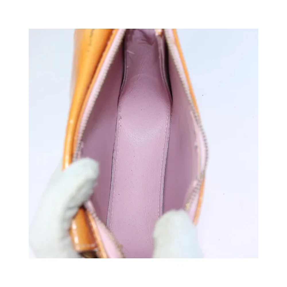 Louis Vuitton Vintage Pre-owned Leather pouches Pink Dames