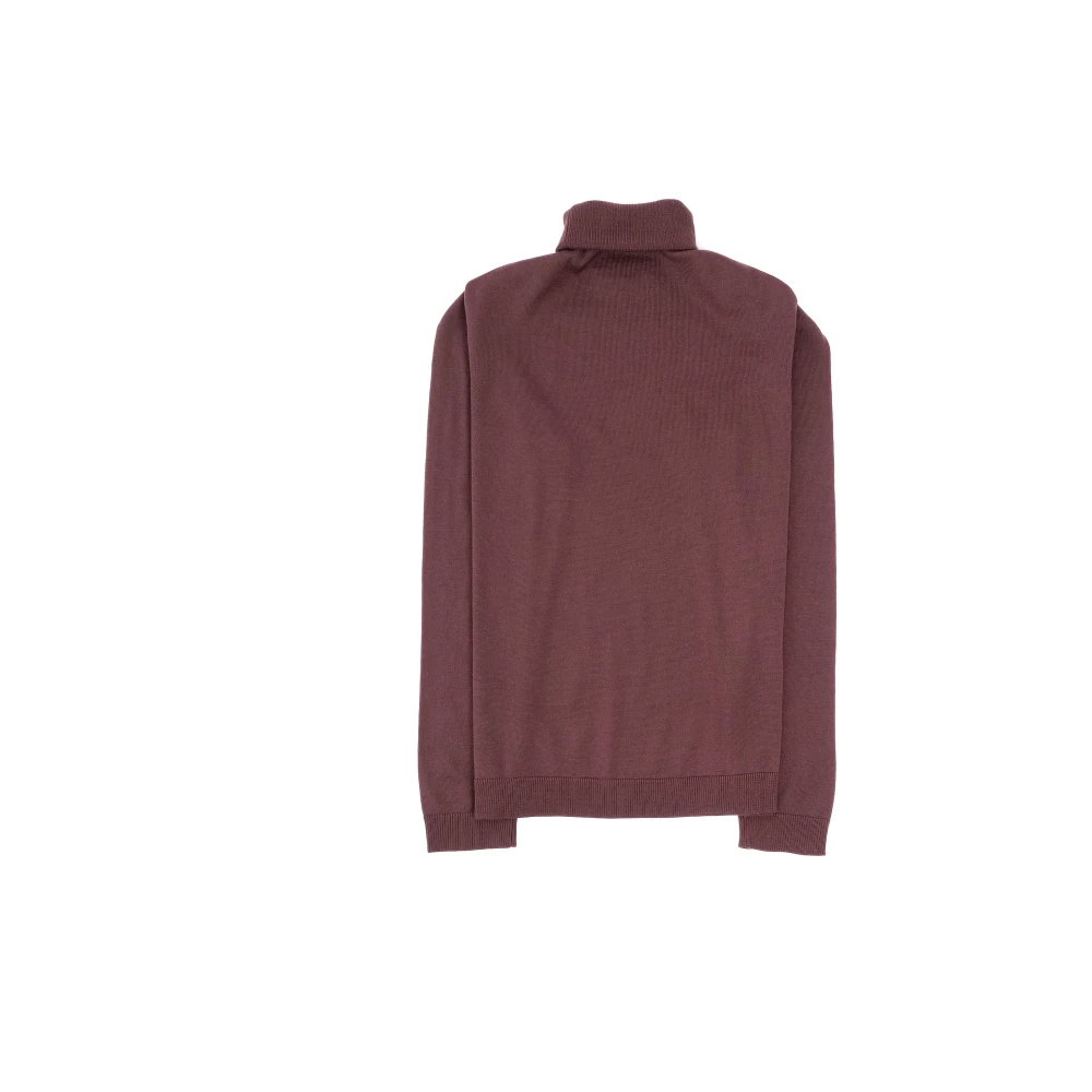 Roberto Collina Rollneck Sweater Brown Heren