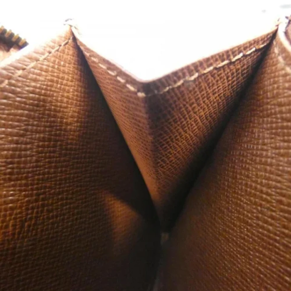 Louis Vuitton Vintage Pre-owned Canvas wallets Brown Dames
