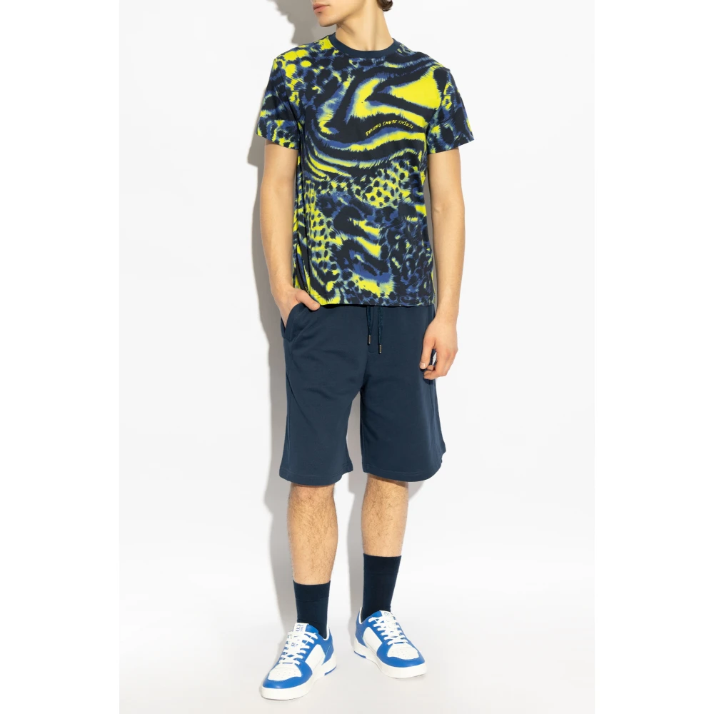 Versace Jeans Couture T-shirt met print Multicolor Heren