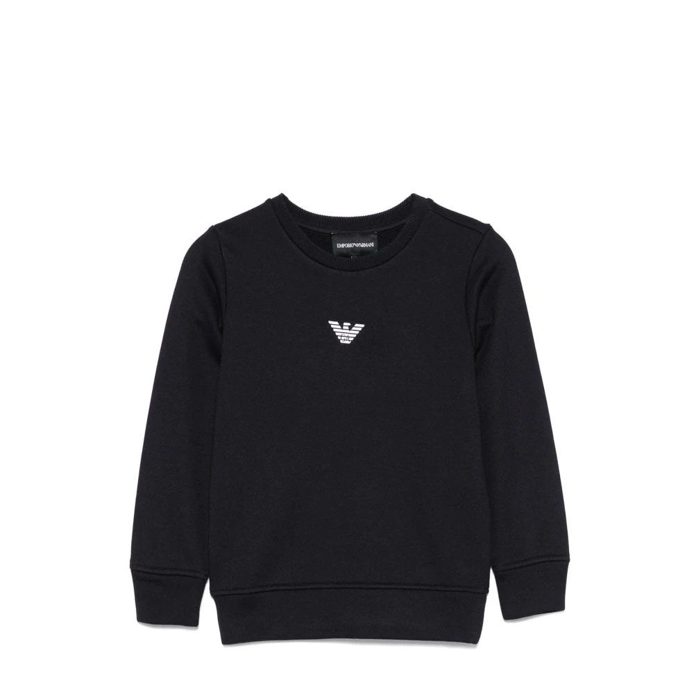 Emporio Armani Boys Black Joggers - Kids Sweatshirts - 14 Y - Kids