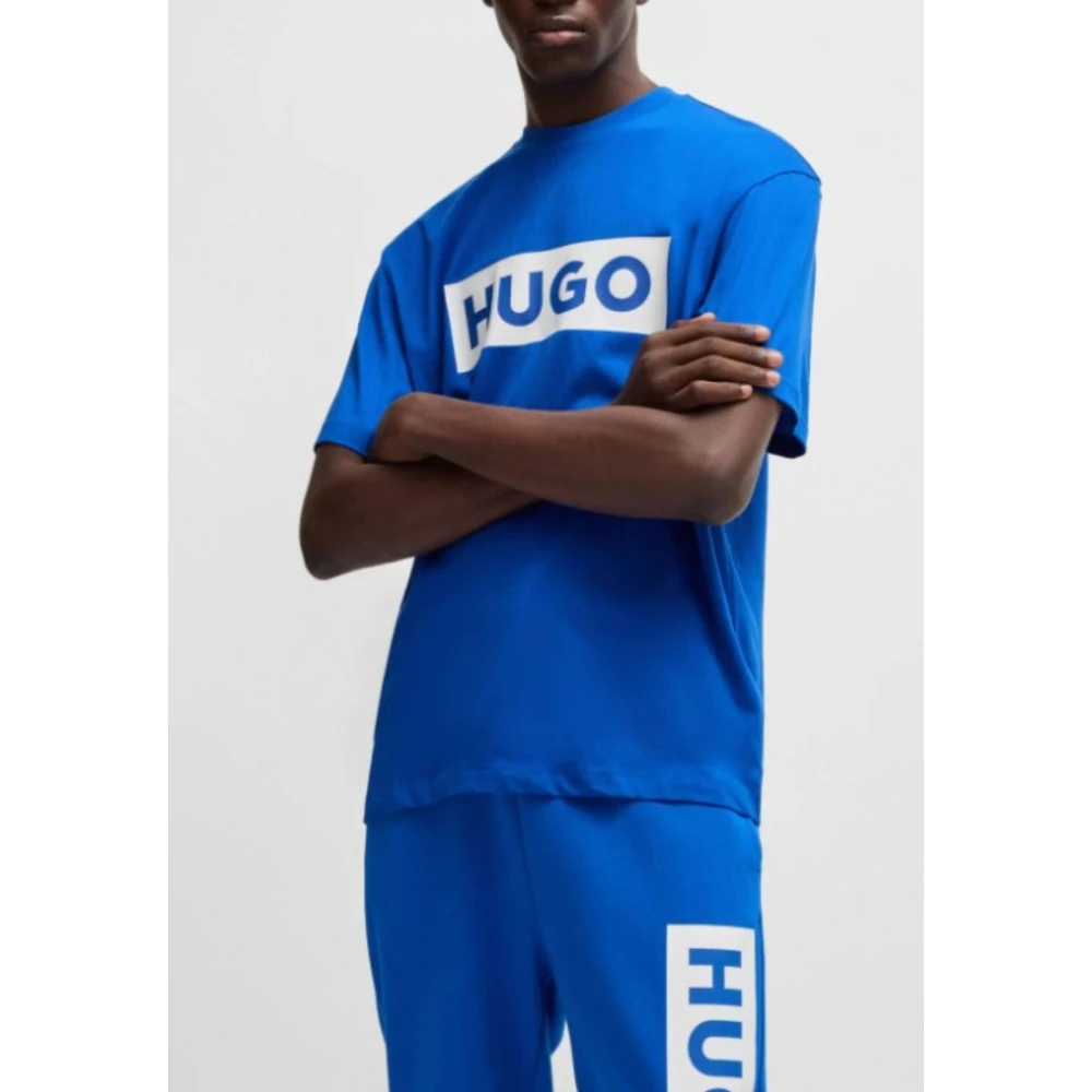 Hugo Boss Heren Nico T-shirt Blue Heren