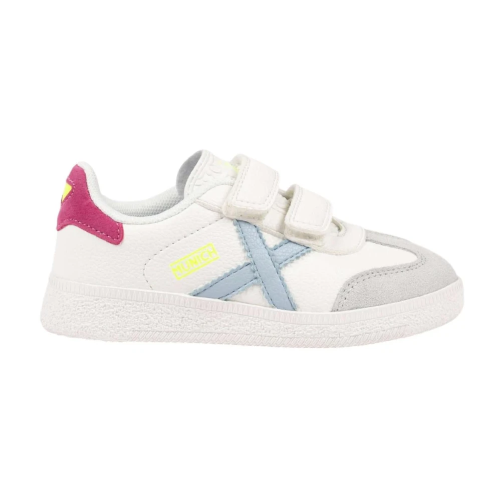 Munich Unisex Kids White Trainers - Kids Sneakers - 25 Eu - Kids