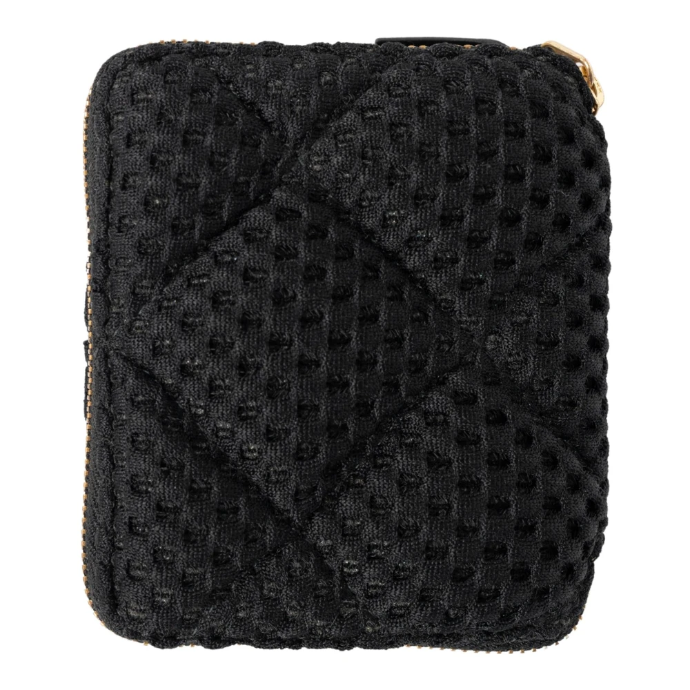 Comme des Garçons Zwarte schildpadportemonnee met ritssluiting Black Unisex