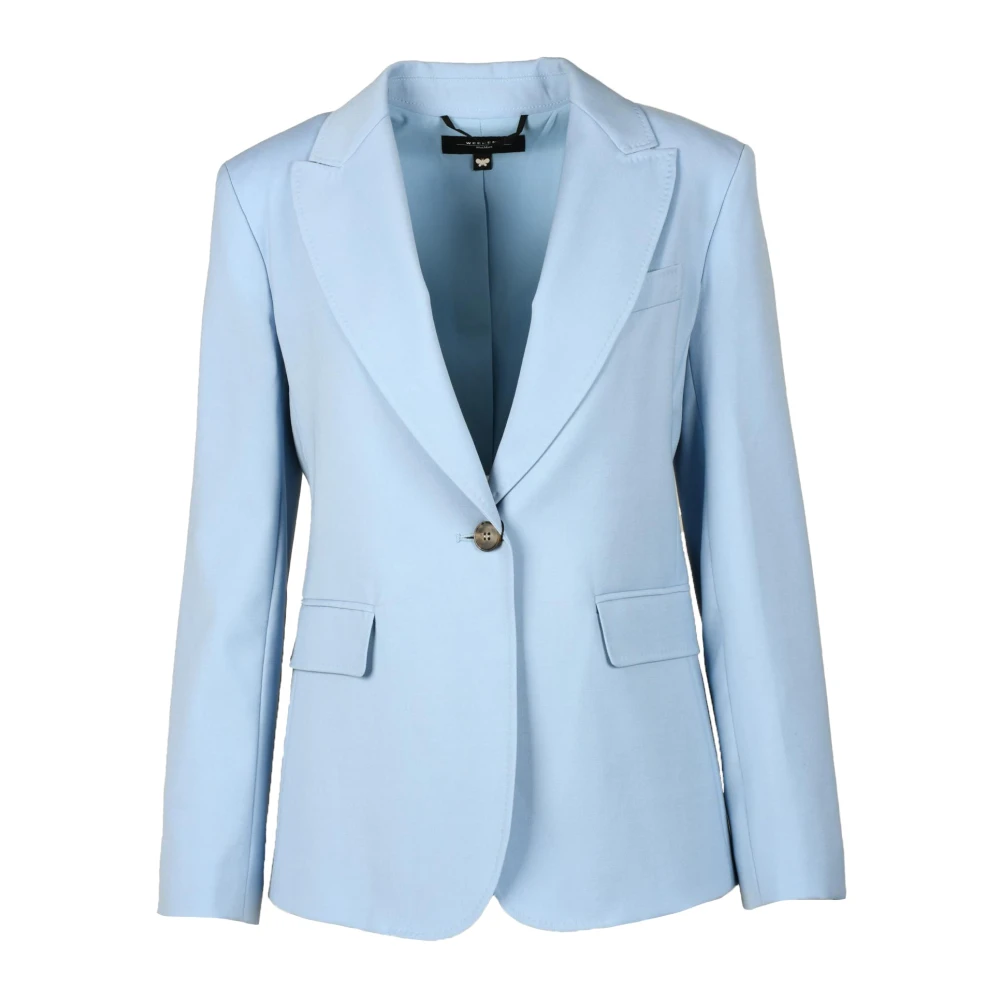 Max Mara Weekend Wollen jas Blue Dames