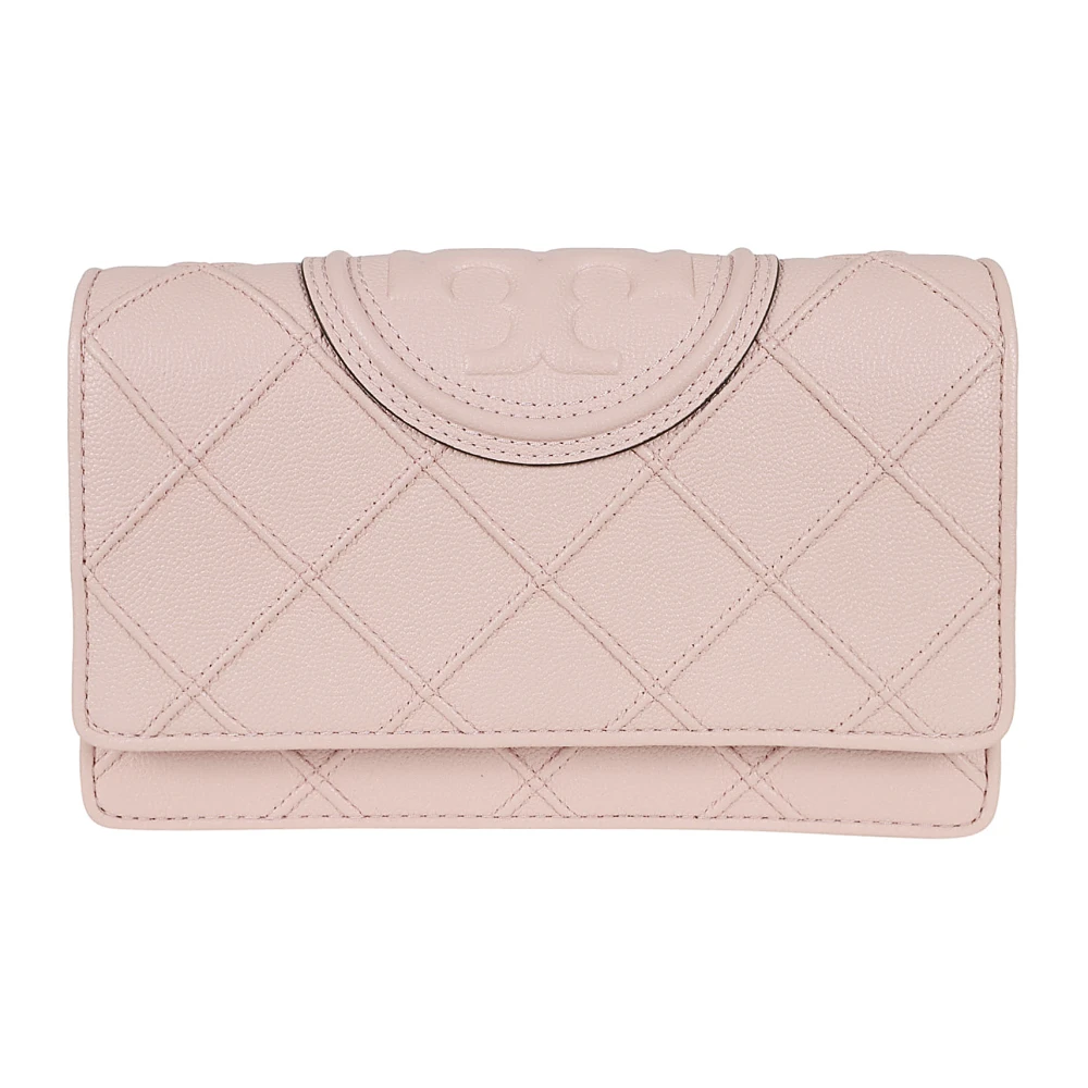 TORY BURCH Zachte Kettingportemonnee Pink Dames