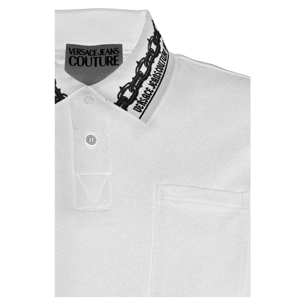 Versace Jeans Couture T-shirts en Polos White Heren