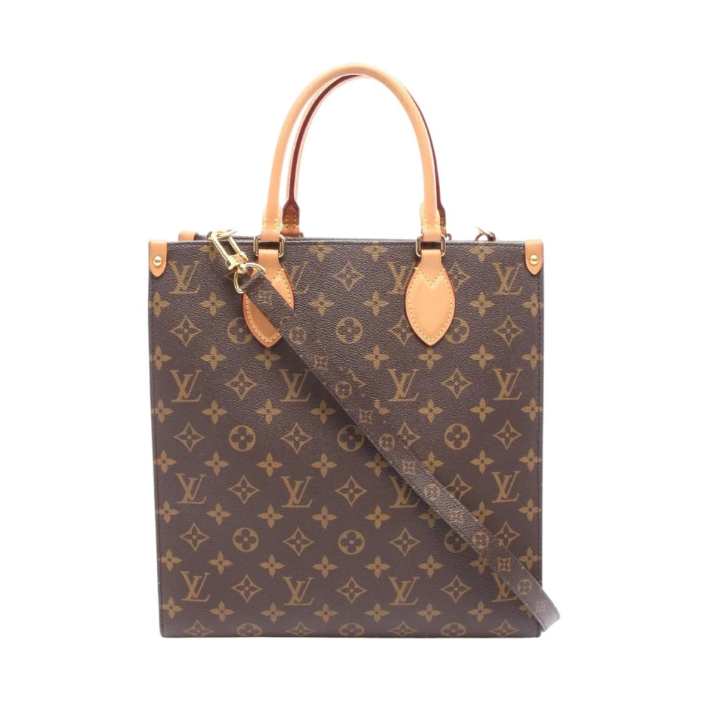 Louis Vuitton Vintage Women's Brown Pre-Owned Structured Tote Bag