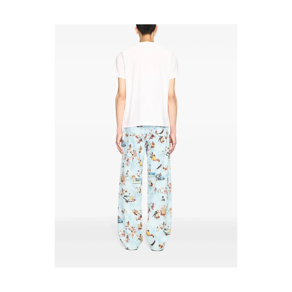 Off White Witte Crew Neck T-shirt White Heren