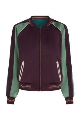 Bomber Dusk Satin