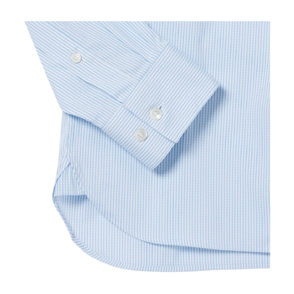 Lacoste Shirts Blue Heren