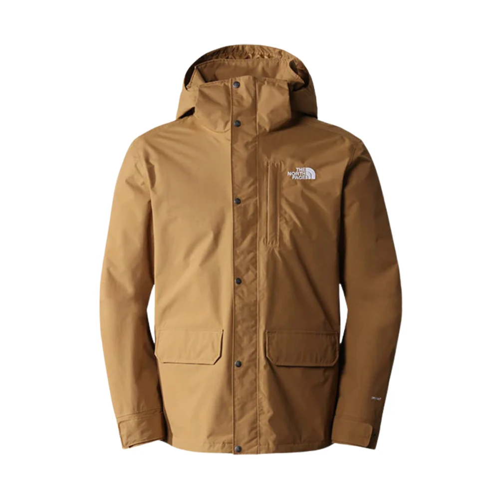 The North Face Beige Pinecroft Triclimate Jas Beige Heren