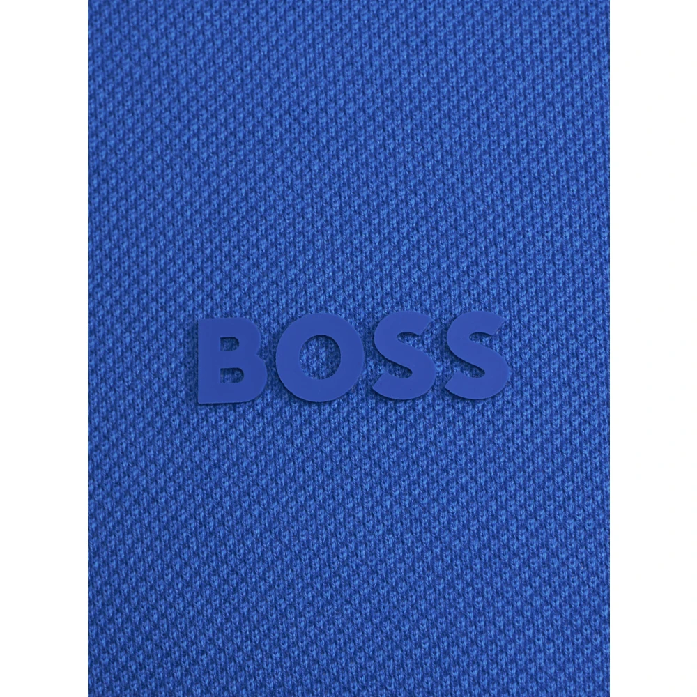 Boss Stijlvolle Poloshirt Blue Heren