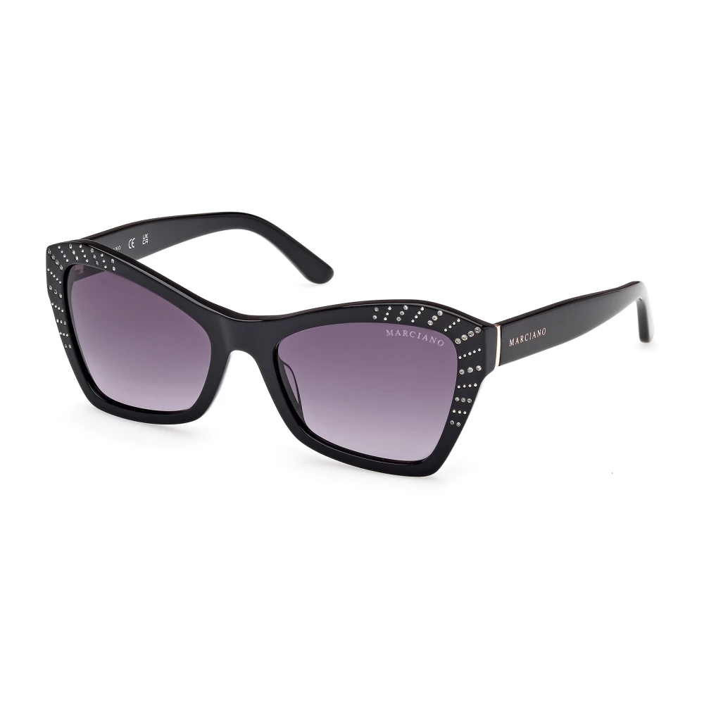 Guess Women's Black Sunglasses, 56 Mm, Stylish Sunglasses Gm00020 In