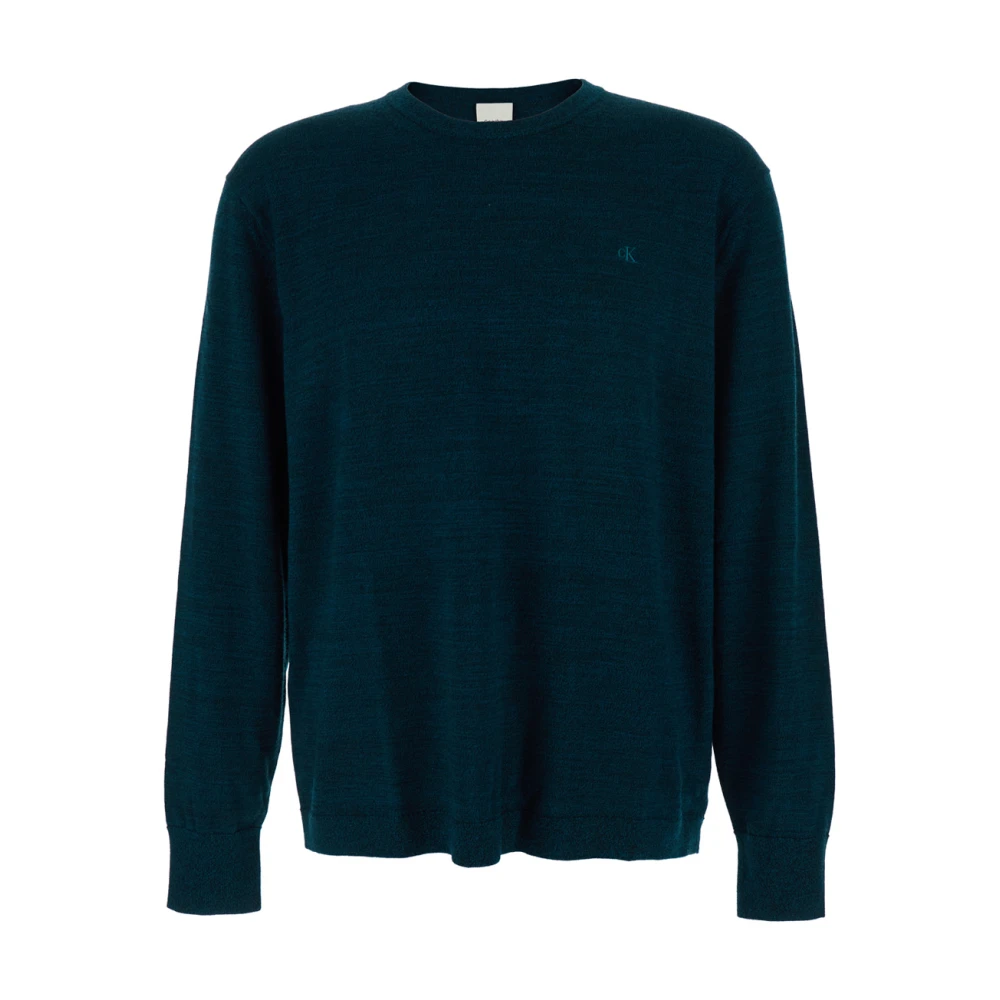 Calvin Klein Uomo Blu Maglie, S, New,