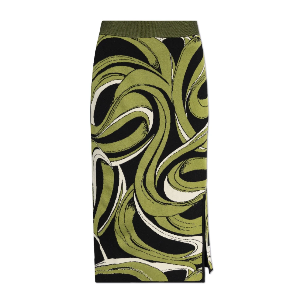 Diane Von Furstenberg Rok met patroon Green Dames