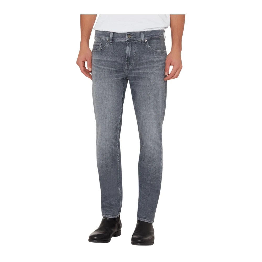 7 For All Mankind For All Mankind-Jeans Gray Heren