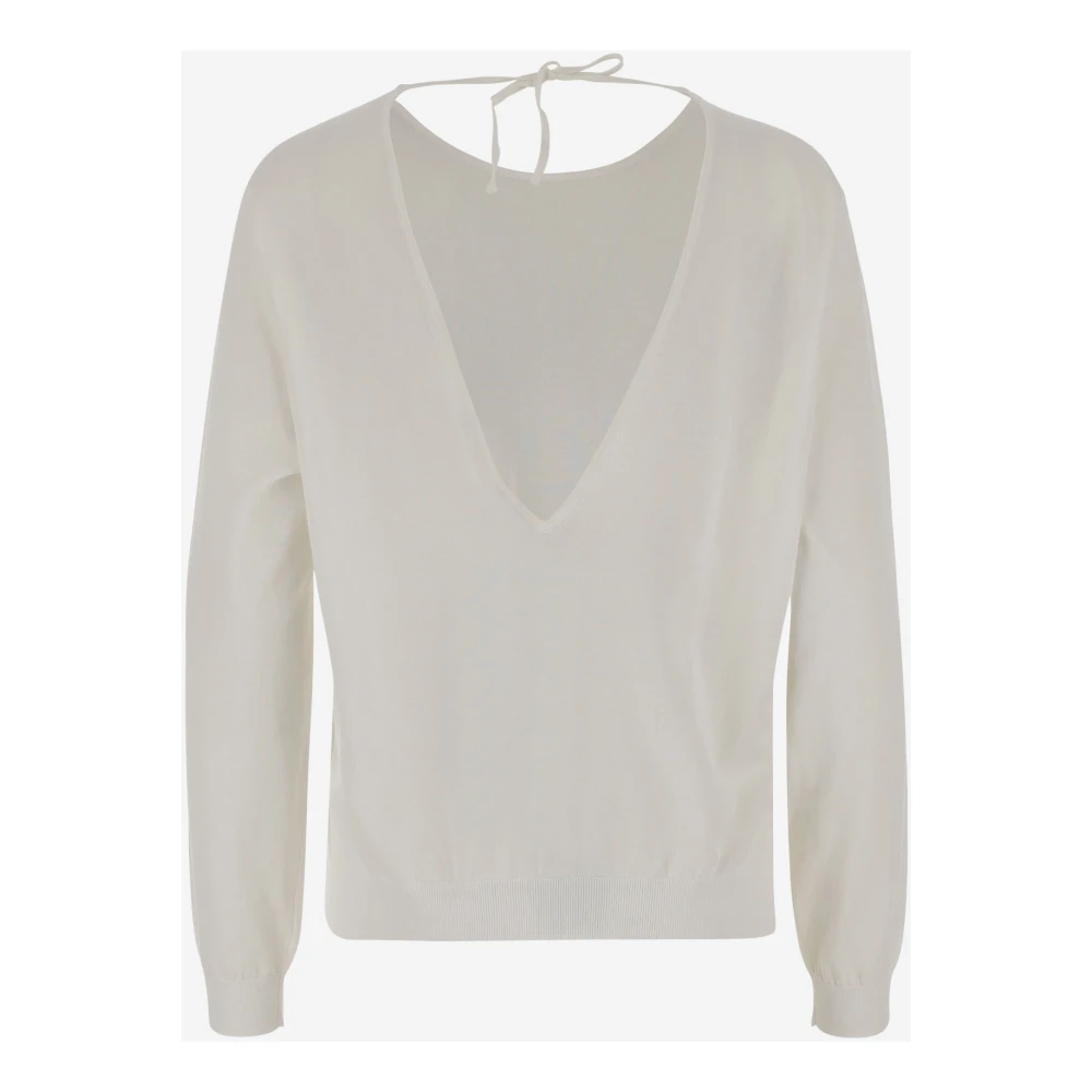 Aspesi Witte Truien voor een Stijlvolle Look White Dames