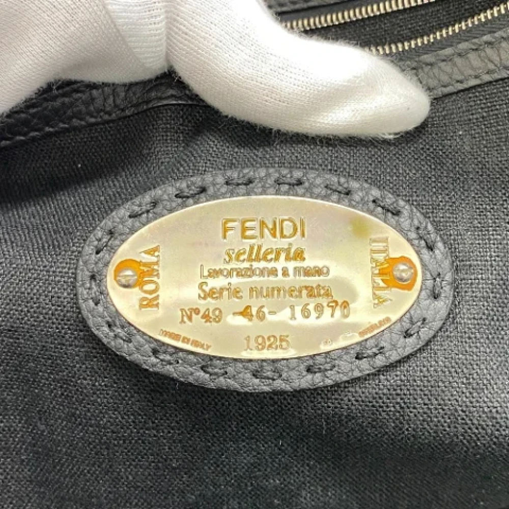 Fendi Vintage Pre-owned Leather backpacks Multicolor Heren