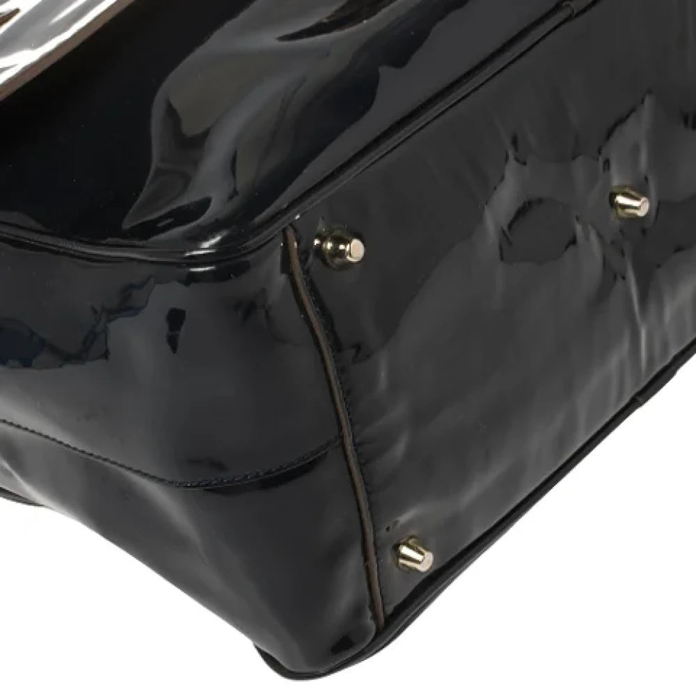 Anya Hindmarch Pre-owned Leather handbags Black Dames