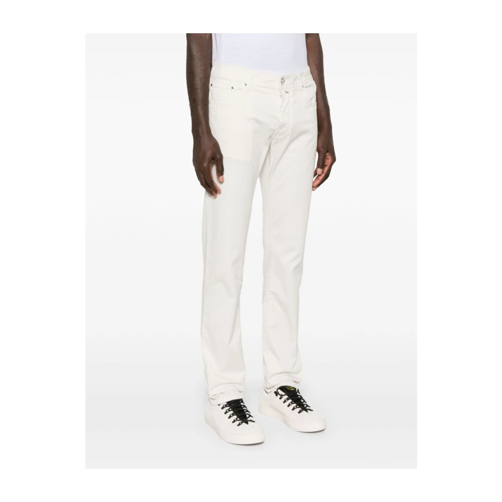 Jacob Cohën Slim Bard Jeans White Heren
