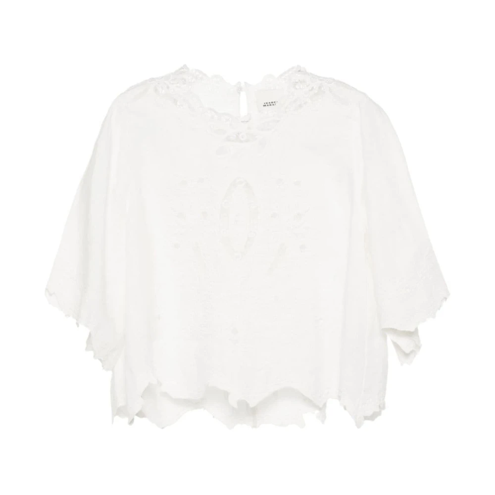 Isabel marant Witte Top Vera-Gd White Dames