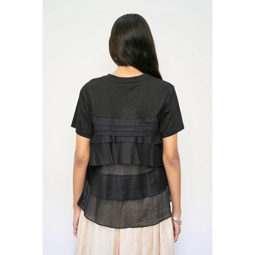 MeiMeiJ Blaze T-shirt voor mannen Black Dames