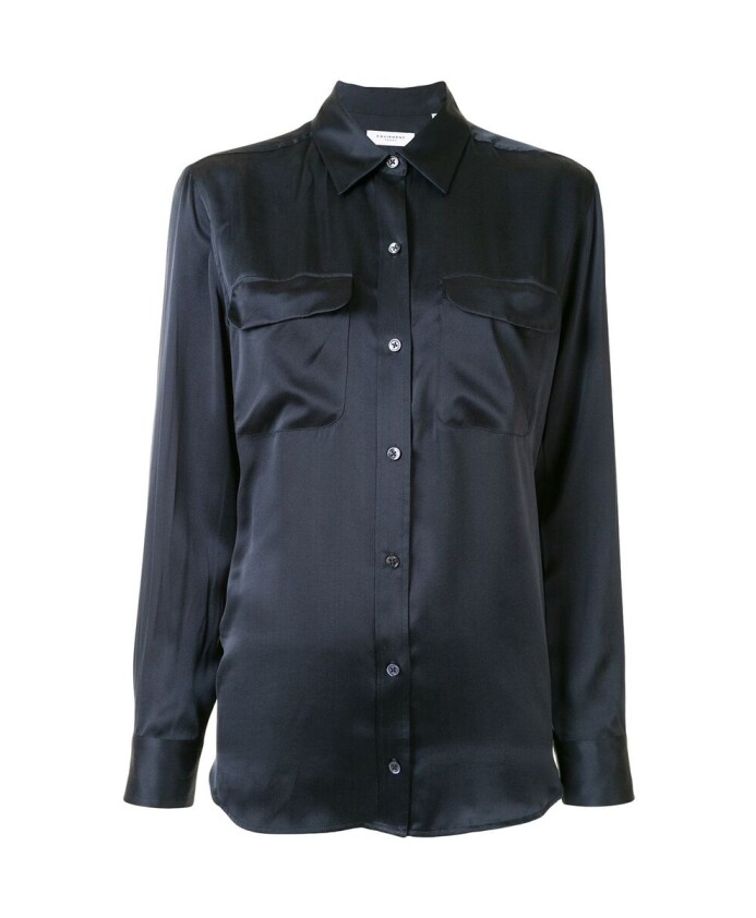 blue-silk-satin-shirt-classic-collar
