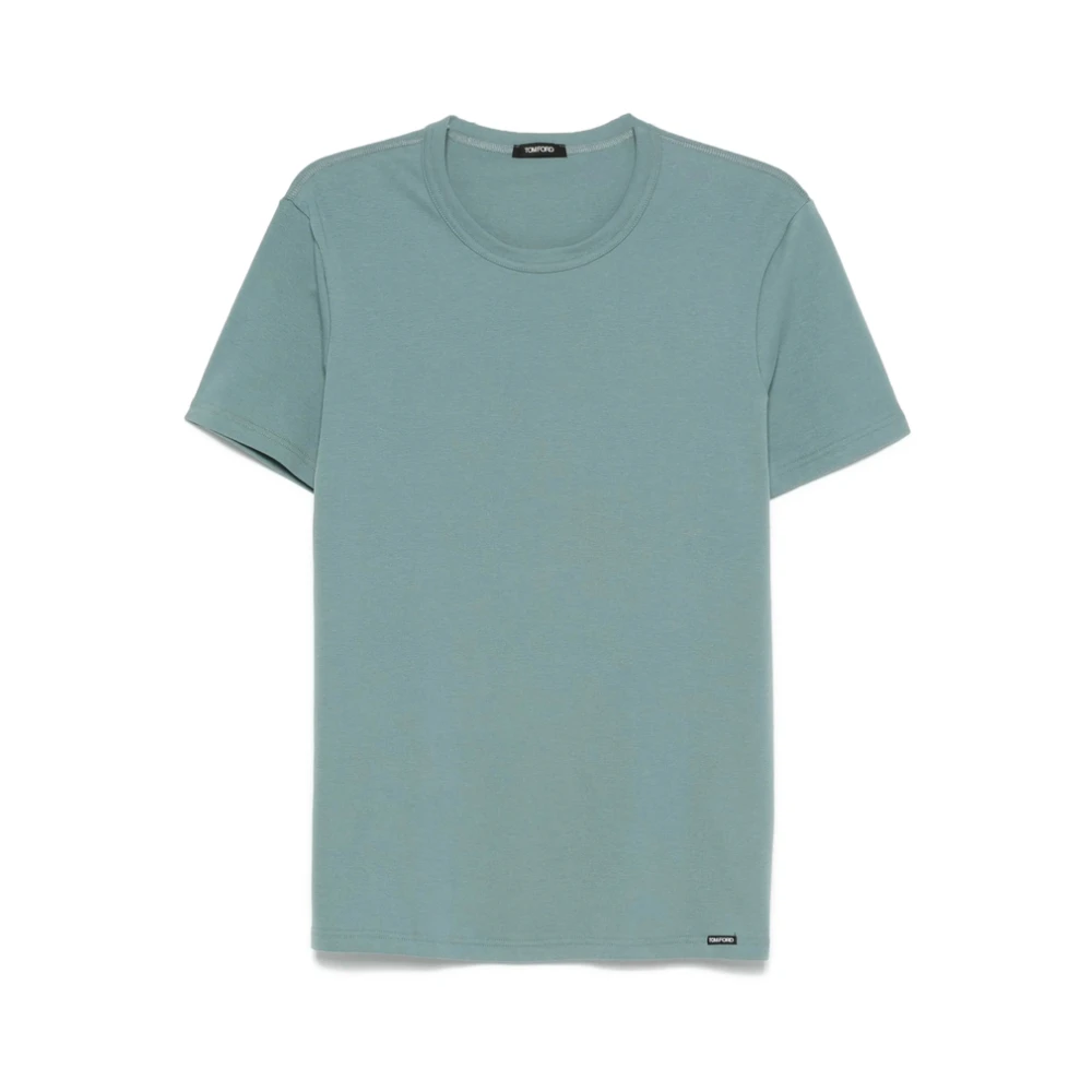 Tom Ford - Tops > T-Shirts - Blue - Tom Ford - Modalova