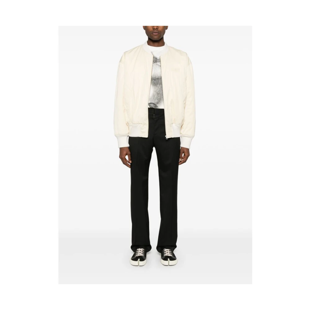 MM6 Maison Margiela Straight Leg Pants Black Heren