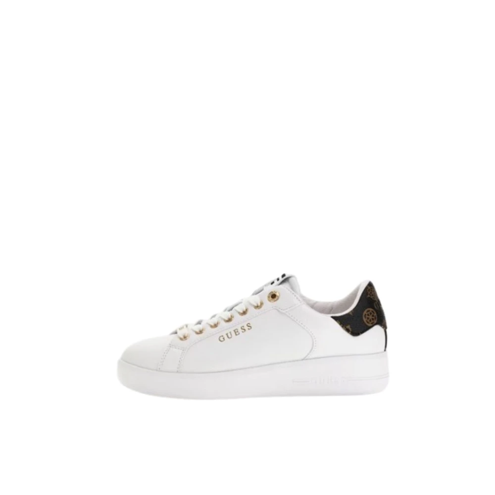 Guess Peony Roki 4G Logo Sneakers Dames Schoenen Wit